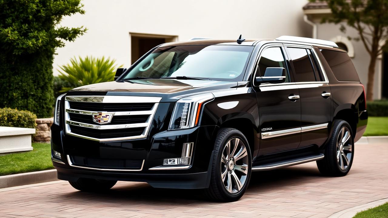 Premium SUV for group and luggage transportation in Durham Region